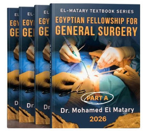 Egyptian Fellowship for General Surgery, 4-Volume Set