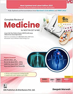 Complete Review of Medicine for NEXT/INI-CET & NBE, 6e