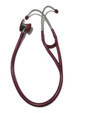 Stethoscope Stainless Steel Cardiolgy - Burgundy
