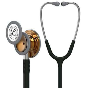 3M Littmann Classic III Monitoring Stethoscope: High Polish Copper & Black - 5646
