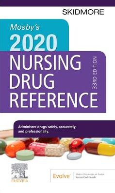 Mosby's 2020 Nursing Drug Reference, 33rd Edition **