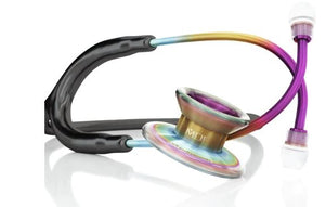 7156-MDF Md One® Epoch® Titanium Adult Stethoscope-Black/Kaleidoscope