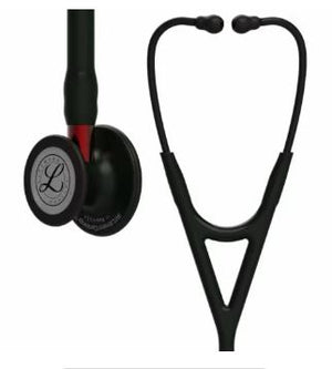 3M Littmann Cardiology IV Stethoscope, Black Red, 6200