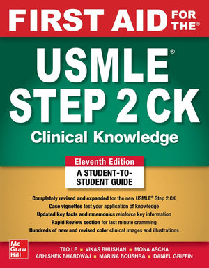 First Aid for the USMLE Step 2 CK (IE), 11e