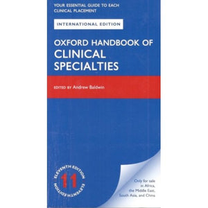 Oxford Handbook of Clinical Specialties (IE), 11e
