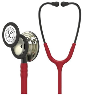 3M Littmann Classic III Monitoring Stethoscope: Champagne Burgundy 5864