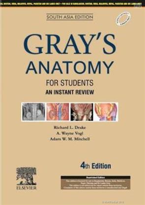 Gray's Anatomy For Students: An Instant Review, 4e: South Asia edition