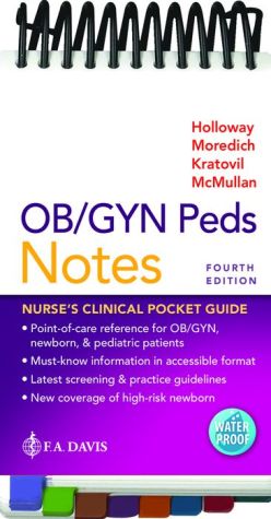 OB/GYN Peds Notes: Nurse's Clinical Pocket Guide (Davis' Notes), 4e