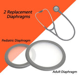 Spare Parts-Two Pieces Diaphragm Adult & Pediatrics For Use Littmann-Gray-Malaysia