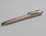 Medical Tools-Medisave LED Pen Light-Stylus-Ballpoint 3-in-1-ROSEGOLD