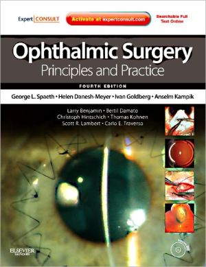 Ophthalmic Surgery: Principles and Practice, 4e **