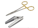 Medical Tools-Needle Holder-Tungsten Carbide-Gold Plated-18cm-ROSS