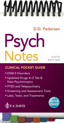 PsychNotes: Clinical Pocket Guide (Davis' Notes), 6e