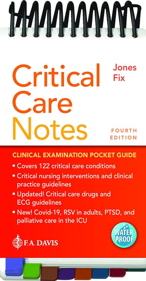 Critical Care Notes : Clinical Pocket Guide (Davis' Notes), 4e