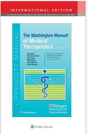 The Washington Manual of Medical Therapeutics (IE), 37e
