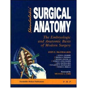 Skandalakis Surgical Anatomy: The Embryologic And Anatomic Basis Of Modern Surgery(2Vol)