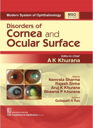 Modern System of Ophthalmology Disorders of Cornea and Ocular Surface (HB)