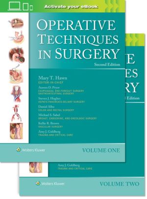 Operative Techniques in Surgery, 2-Volume Set, 2e