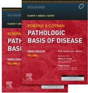 Robbins and Cotran Pathologic Basis of Disease (2 Vol Set), 10e, South Asia Edition