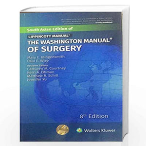 The Washington Manual of Surgery, 8/e