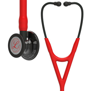 3M Littmann Cardiology IV Diagnostic Stethoscope: Red & Smoke - Limited Edition 6182