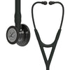 3M Littmann Cardiology IV Diagnostic Stethoscope: Smoke & Black - Black Stem 6232