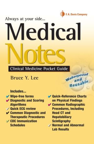 Medical Notes: Clinical Medicine Pocket Guide (Davis' Notes) | Book Bay KSA