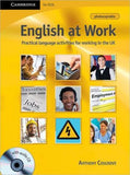 English at Work with Audio CD : Practical Language Activities for Working in the UK