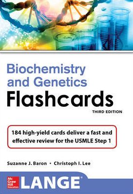 Lange Biochemistry and Genetics Flashcards, 3e