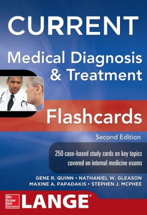 CURRENT Medical Diagnosis and Treatment Flashcards, 2e