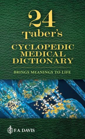 Taber's Cyclopedic Medical Dictionary, 24e