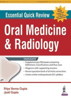 Essential Quick Review Series - Oral Medicine and Radiology with Free Booklet