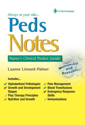 Peds Notes: Nurse's Clinical Pocket Guide (Davis' Notes)** | Book Bay KSA
