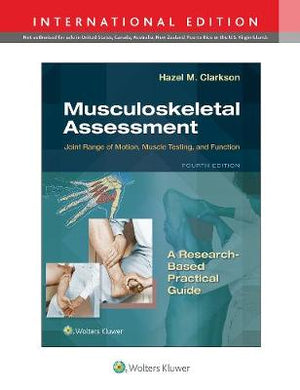 Musculoskeletal Assessment: Joint Range of Motion, Muscle Testing, and Function, (IE), 4e