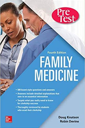 Family Medicine PreTest Self-Assessment And Review (IE), 4e