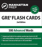 500 Advanced Words: GRE Vocabulary Flash Cards, 2e **