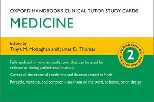 Oxford Handbooks Clinical Tutor Study Cards: Medicine, 2e