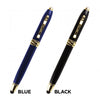 Torch - Twist Pocket Penlight with Stylus - Black