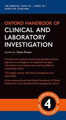 Oxford Handbook of Clinical and Laboratory Investigation, 4E