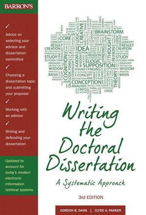 Writing the Doctoral Dissertation 3RD