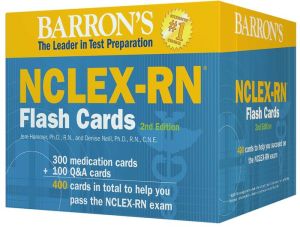 Barron's NCLEX-RN Flash Cards, 2nd Edition