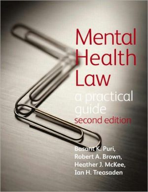 Mental Health Law : A Practical Guide, 2e | Book Bay KSA