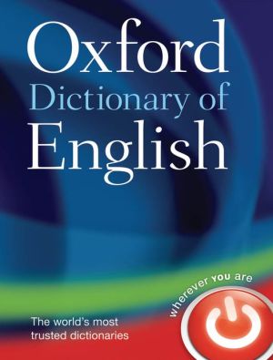Oxford Dictionary of English, 3e