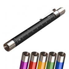24644- Torch - Metallic Penlights - Ruler Engraved