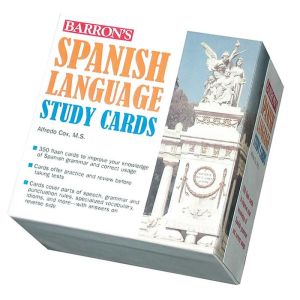 Spanish Language Study Cards (Barron's Foreign Language Guides)