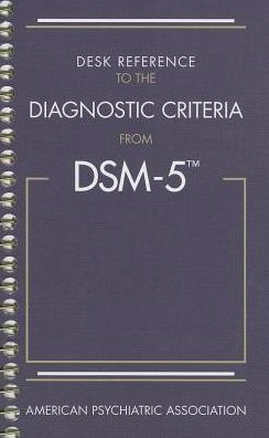 Desk Reference to the Diagnostic Criteria from DSM-5(TM) 5e** | Book Bay KSA
