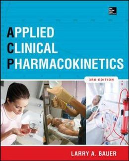 Applied Clinical Pharmacokinetics ISE, 3e**