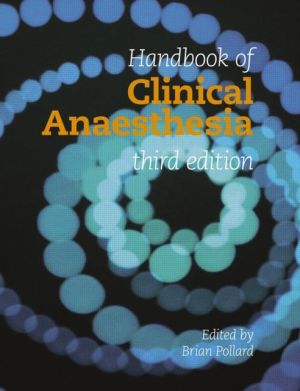 Handbook of Clinical Anaesthesia, 3e** | Book Bay KSA