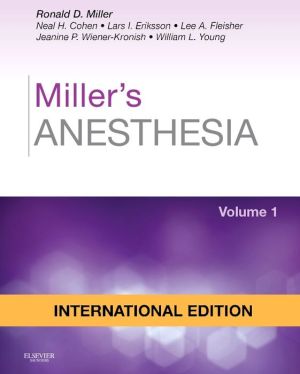 Miller's Anesthesia, 2-Volume Set (IE), 8e**