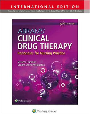Abrams' Clinical Drug Therapy, (IE), 12e